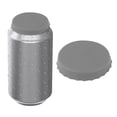 thumbnail image 2 of ZOURIH 3 PCS Silicone Soda Can Lids,BPA-Free Reusable Silicone Can Covers, Can Stopper or Protector for Soda,Beer, Drink, Juice, Coke, Beverage, Can Lid, Cover or Protector Quasi Beverage Cans,Grey, 2 of 8