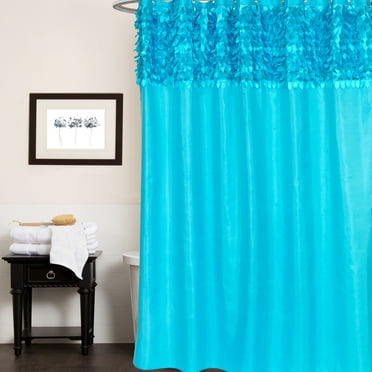 Sweet Home Collection Serenity Fl Print Polyester Fabric Shower Curtain Com Sweet Home Collection Serenity Fl, Ross Dress For Less Shower Curtains