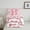 Pink White B, variant on Castle Fairy Teenagers Cartoon Bow Knot Letter Monogrammed E Bedding Comforter Set 2pcs,Cute Bow-Tie Plaid Grid Twin Comforter Sets Microfiber,Dreamy Princess Breathable Bedding Set