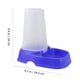 thumbnail image 3 of Comedero automático para mascotas, dispensador de comida para perros y gatos (azul oscuro), 3 of 5