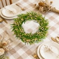 thumbnail image 6 of Artificial Flower Wreath Door Hanging Decoration Colorful Floral Design Fade Resistant Durable Easy Hang Front Door Window Wall Porch Party Holiday Home Seasonal Decor Accent, 6 of 6