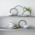 thumbnail image 7 of Noritake Colorscapes Layers Ash 12-Piece Coupe Dinnerware Set, Service for 4, 7 of 7