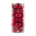 thumbnail image 1 of Adornos de bolas de Navidad de 1,18 pulgadas, juego de adornos navideños inastillables, 24 piezas de adornos para árbol de Navidad, decoración de fiesta de boda, vacaciones de Halloween, 1 of 4