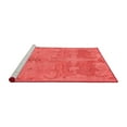 thumbnail image 2 of Ahgly Company Machine Washable Indoor Rectangle Abstract Red Modern Area Rugs, 2' x 4', 2 of 4