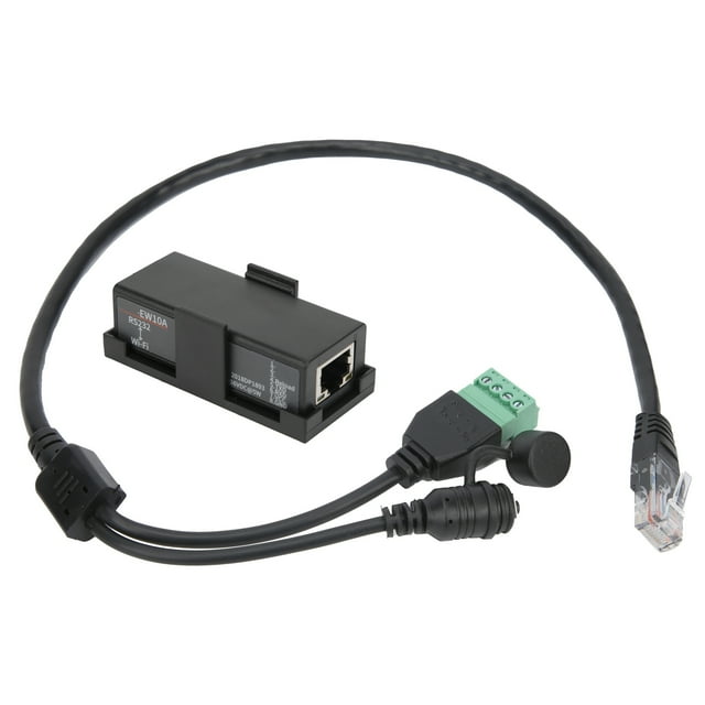 Serveur RS232 vers WiFi, Serveur Série RS232 vers WiFi Multiples Données Configuration à Distance Pratique Supporte Wi-Fi pour Industriel pour IOT.MQTT