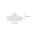 thumbnail image 4 of 6Pcs Sleek Design PVC Suction Cups for Auto Windshield UV Blocking, 4 of 8