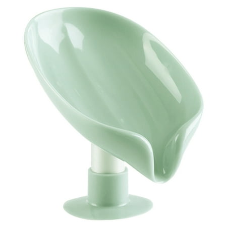 

3Pcs Sponge Holder Draining Rack Rack Leaf Shape Draining Plastic Draining Tray Dish Kitchen Bathroom Supplies