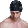 thumbnail image 2 of FYBTO Swimming Cap Dark Dragon Pearl Starry Sky Adult FYBTO Polyester, 2 of 4