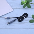 thumbnail image 3 of JShteea 2 en 1 Micro USB+Type-C Datos sincronización y cable carga para Android (Negro), 3 of 4