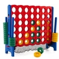 thumbnail image 1 of Costway 4-to-Score Giant Game Set 4-in-a-Row Connect Game with Net Storage Mesh Pocket for Kids & Adult Muticolor, 1 of 10