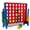 Red+Blue+Yellow, variant on Costway Jumbo 4-to-Score 4 in A Row Giant Game Set Kids Adults Family Fun Red+Blue