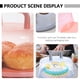 thumbnail image 5 of Cajas de pastel de 2 piezas Detalle Cajas de almacenamiento de pasteles Postre cajas de embalaje (rosa, azul), 5 of 6
