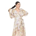 thumbnail image 5 of Vestido vaporoso de manga larga Roman Fashion /Juvenil, 3014 (Lila / Amarillo) lila G, 5 of 5