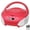 Red, variant on Kegaudio Portable CD Player Boombox CD Players for Home with Speakers FM Radio AUX Jack Support Headphones PROG Playback for Outdoor Indoor Audiobooks