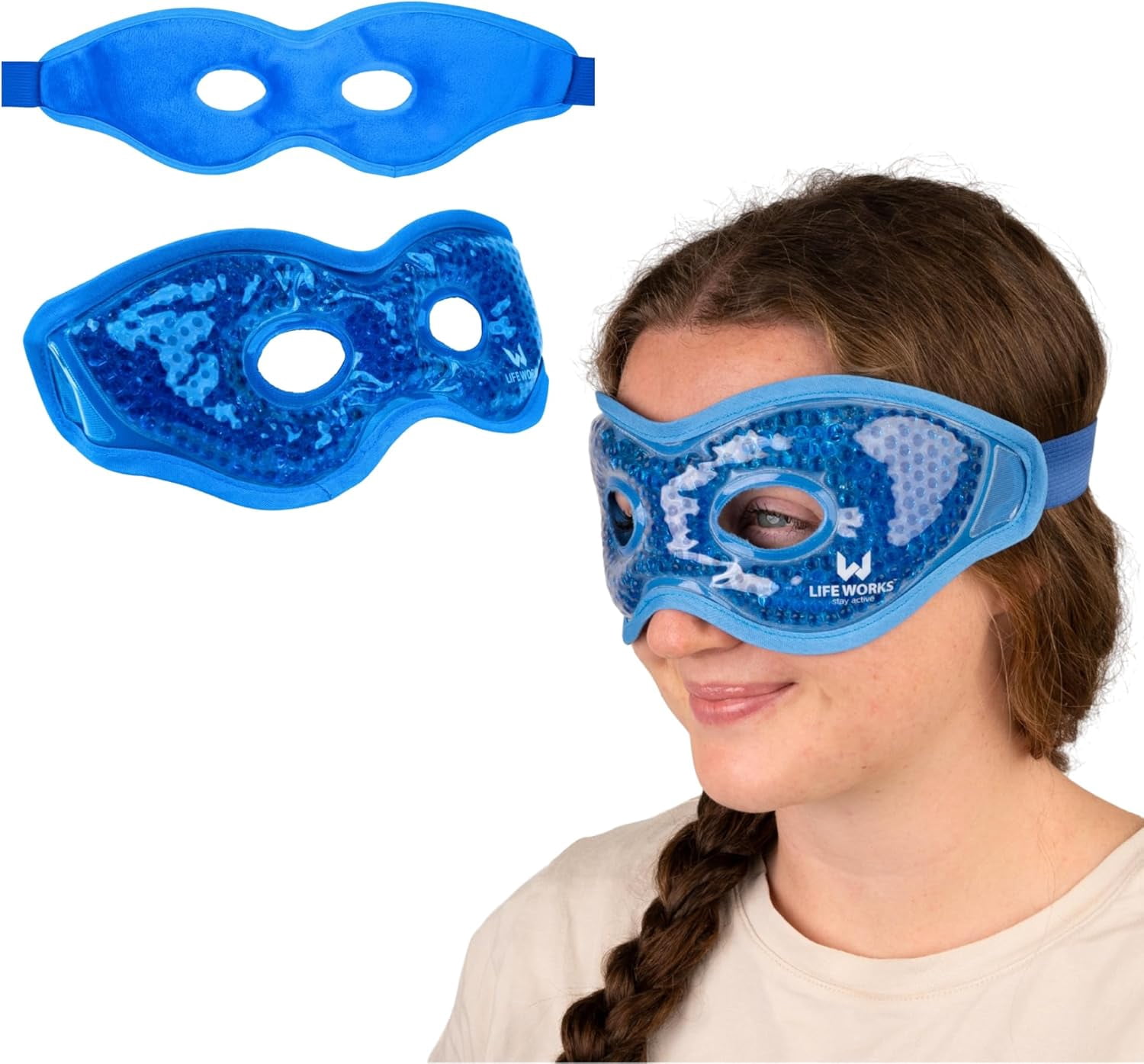 Thera|Care Gel Eye Mask | Alleviates migraine, Allergy and Sinus