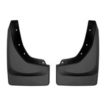 WeatherTech Custom No Drill Splash Guard MudFlaps compatible with Ram 1500 TRX, Ram Truck 1500 TRX, ramtruck1500rho, ram1500rho, Front Pair - Black