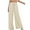 Beige, variant on Bigersell Pant Leggings for Women Full Length Pants Fashion Women Summer Casual Loose Pocket Solid Trousers Wide Leg Pants Ripped Distressed Pants for Ladies