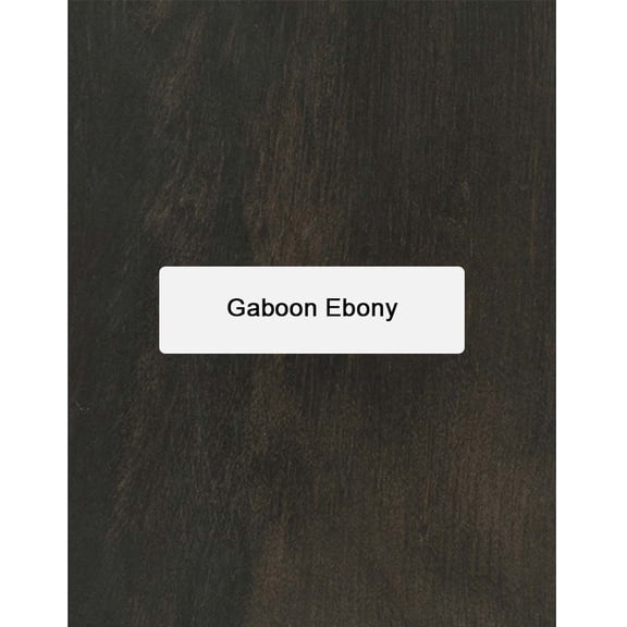 Gaboon Ebony Archtop Guitar Tailpiece 8.38" x 3.93" x 0.15" - Premium Archtop Tailpiece for Superior Sound Quality