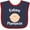 Navy and Red, variant on Inktastic Future Pharmacist Occupation Boys or Girls Baby Bib