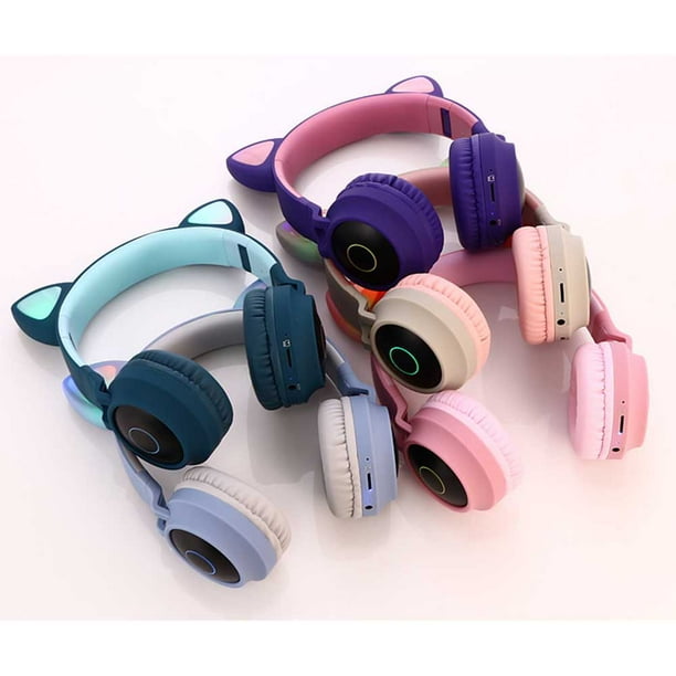 Wireless Bluetooth Kids Headphone, Cat Ear Bluetooth Headphones