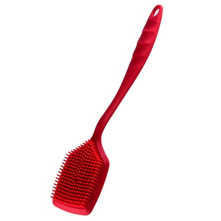 Mobutofu 1Piece Long Handle Dish Scrubber for Kitchen Use Nonstick Stain Resistant 14In