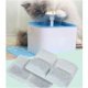 thumbnail image 2 of 10 filtros de agua de carbón y filtros de esponja para dispensador de agua para perros y gatos, 2 of 5