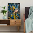 thumbnail image 5 of Qisvanset 12x16 Inch Vibrant Floral Collage Canvas Print Wall Art, 5 of 5