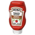 thumbnail image 2 of Heinz Simply Tomato Ketchup with No Artificial Sweeteners, 19 oz Bottle, 2 of 2