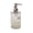 A, variant on HOARBOEG Luxury Transparent Silver Soap Dispenser Pump Bottle, Refillable Shampoo & Body Wash Dispenser, Hotel Style Empty Container for Bathroom Kitchen Travel, 6.69 inch