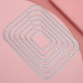 thumbnail image 1 of Plantillas de rectángulo de Troquel de Corte de Acero al Carbono Scrapbooking Tool para álbum de Fotos DIY Plantilla de Carpeta de Estampado Decorativo Unbranded 1217190063611, 1 of 7