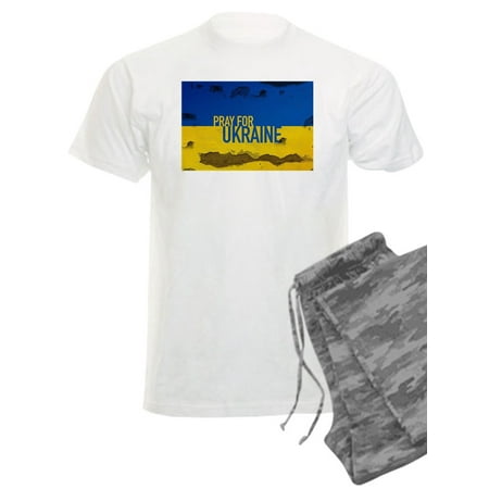 

CafePress - Pray For Ukraine Sweatshirt Stand With Uk Pajamas - Men s Light Pajamas