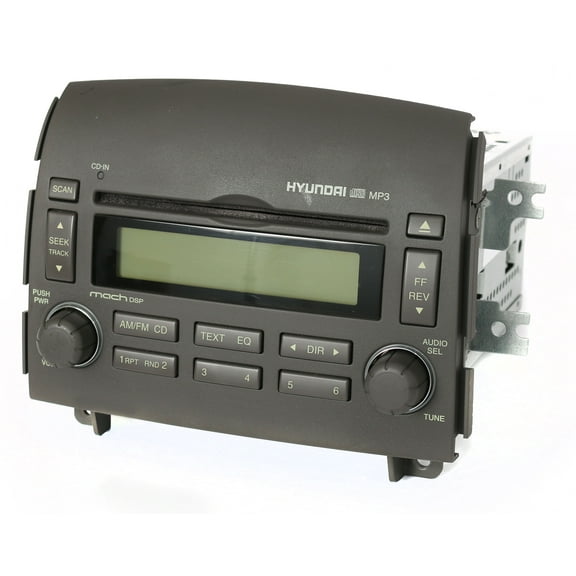 Restored Hyundai Sonata 2006-2008 OEM Mach Radio AM FM MP3 CD Player - Part 96180-0A100QZ (Refurbished)