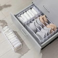thumbnail image 3 of Clearance!Bra Underwear Drawer Organizer Drawer Underwear Storage Bag Socks Compartment Storage Box 3PCS, 3 of 10