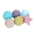 thumbnail image 2 of Pelota para apretar sensorial juguete de baño de agua texturizado fácil agarre PVC suave multicolor juguetes sensoriales para niños de 6 meses de edad niños pequeños ANGGREK Otros, 2 of 8
