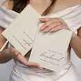 thumbnail image 2 of Wedding Vow Books His and Hers - 2 Pack Personalized His & Hers Book - Linen Hardcover Bride and Groom Notebook for Ceremony Vows - Bookmark & Lined Pages - Renewal & Wedding Must Haves, 2 of 8