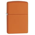 thumbnail image 3 of Zippo Classic Orange Matte Pocket Lighter, 3 of 4