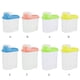 thumbnail image 5 of Caja de almacenamiento de alimentos de plástico de 2,5 l, contenedor hermético con tapas para verter, botellas de almacenamiento de cereales de Almacenamiento y organización del hogar Azul 1.9L Moyic HA002828-01, 5 of 6