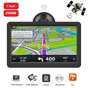 Car GPS  7'' Cars Sat Nav GPS Navigation Navigator with 2020 Newest Free Maps Touch Screen Built-in 8GB ROM Support FM Radio MP3 MP4