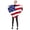 C, variant on 4th of July Outfit Red White Blue Eagle Costume for Adults,Men Women American Flag Costume,Independence-Day Patriotic Party Costume Accessories
