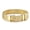 Gold, variant on Stainless Steel Mesh Bracelet Durable Metal Keeper Band Jewelry 22cm Circumference Stylish Bracelet for Everyday and