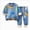 C42---H, variant on 6-12 Months Girls Long Sleeve Pajama Set Baby Long Sleeve Pajama Sets, Toddler Boy Girl 2-Piece Sleepwear for Girls 6 9 12 18 24 Months 2T 3T 4T Fall Winter Outfiti,D