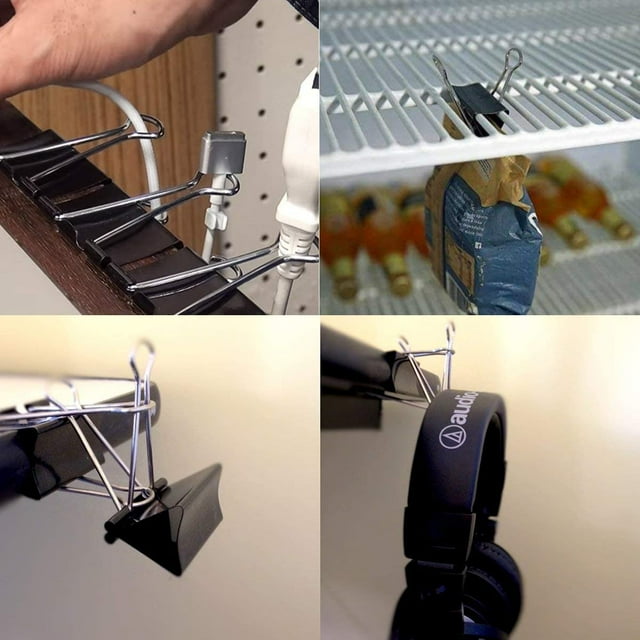 Extra Large Binder Clips Jumbo Binder Clips Big Metal Paper Clamps