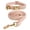 Light pink, variant on JOLLGII Personalized Bell Collar and Leash Set With Engraved Name and Phone, Classic Quilted Style, Cat and Small Dog Matching Set, Breakaway Buckle, Comfort Padded Handle(L,White)
