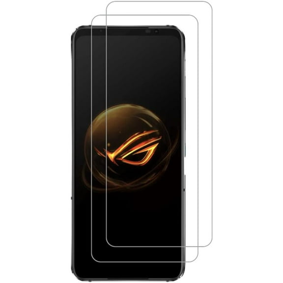 VIESUP 2Pack Screen Protector Compatible with Asus ROG Phone 7 6.78" (Clear) 9H Hardness, Anti Scratch, Bubble Free, Easy to Install HD Clear Tempered Glass