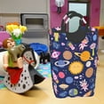 thumbnail image 7 of XMXT Collapsible Laundry Basket Hamper, Childhood Cartoon Universe Large Laundry Bag Clothes Hamper with Aluminum Handle, 50L, 7 of 7
