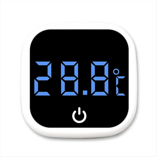 Termómetro Autoadhesivo para Acuario de 0 A 60 ℃, Minitermómetro Digital LCD para Pecera, Monitor de Pantalla de Temperatura para Terrario