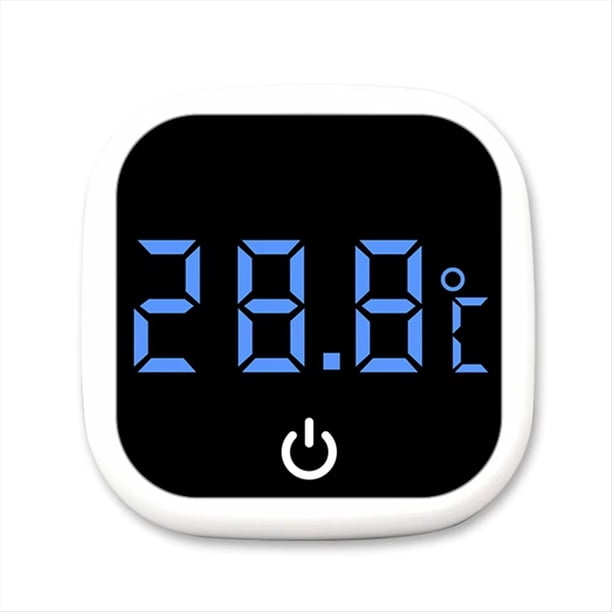 Termómetro Autoadhesivo para Acuario de 0 A 60 ℃, Minitermómetro Digital LCD para Pecera, Monitor de Pantalla de Temperatura para Terrario