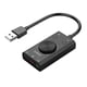 thumbnail image 1 of Tarjeta de Sonido USB de SC2 externa Deskphone de auriculares externos PC PC Convertidor Convertidor Audio Volumen Ajustable Conectado Y Reproducción de Reproducción del Controlador, 1 of 7