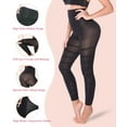 thumbnail image 5 of MANIFIQUE Compression Leggings for Women Tummy Control Butt Lifting Shapewear High Waist Thigh Slimmer Pants Body Shaper, 5 of 7