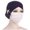 D, variant on Mwjwdo Women’s Cross Wrap Medical Head Cover with Side Drape Tailoring for Clinic Shifts Red